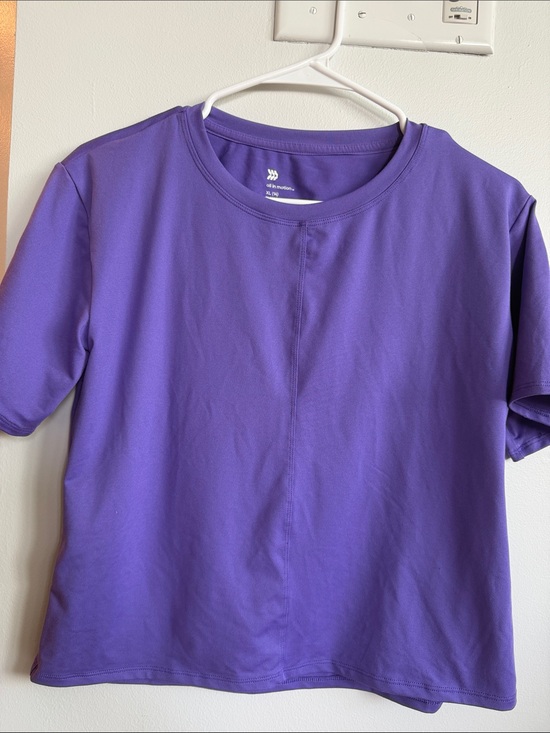 all in motion Other - all in motion Purple Short Sleeve Performance Tee